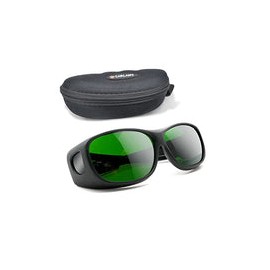 Carlany Gafas de seguridad IPL, 200-2000nm Láser de Protección Ocular Gafas OD5+ para la depilación, terapia de belleza