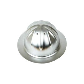 Casco de Aluminio Sombrero Grande Parasol Parasol Punto anticolisión Casco Exterior Casco Duro (Color: Aluminio Original)