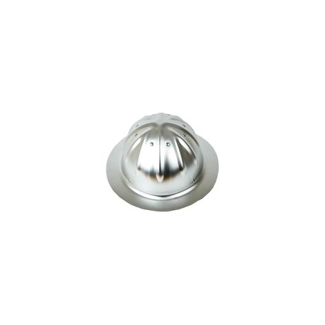Casco de Aluminio Sombrero Grande Parasol Parasol Punto anticolisión Casco Exterior Casco Duro (Color: Aluminio Original)