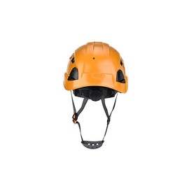 Casco de protección Industrial, Casco de Seguridad Resistente a la corrosión con Orificio de Aire para espeleología(28 * 21 * 1