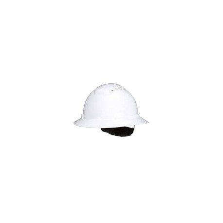 Casco de seguridad 3M SecureFit H-801SFV-UV, blanco, con ventilación de ala completa con sensor Uvicator, suspensión de trinque