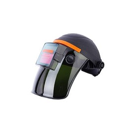Casco de soldadura de oscurecimiento automático, de soldador, gafas de soldador de plástico, casco para pulir con chorro de are
