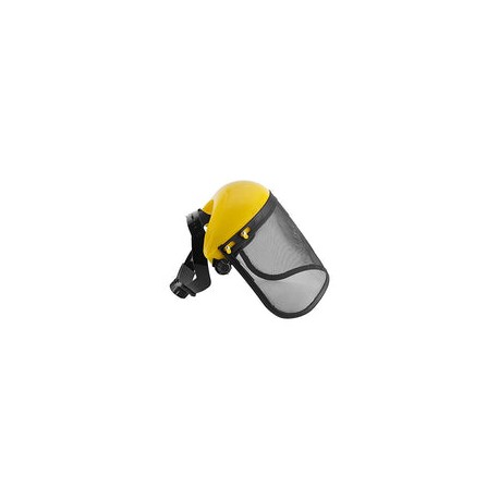 Casco de seguridad de malla,Casco de seguridad de cara completa profesional Protección del escudo del sombrero con visera de ma