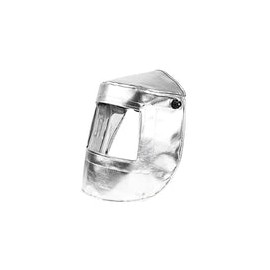 Casco de soldadura de papel de aluminio Capucha de visibilidad PC Lente Soldador Casco de seguridad Casco de soldadura de Gas S