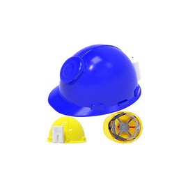 Casco de Seguridad Recargable Con Ventilador Oculto Velocidad Del Viento de 4 Velocidades Cascos de Construcción de Motor Sin E