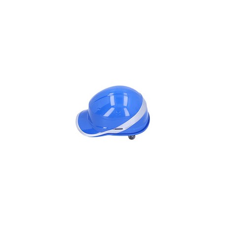 Casco de Seguridad, Protección para la Cabeza, Casco Ventilado con Banda Reflectante, Estilo de Gorra Totalmente Ajustable, Dis