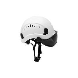 Casco duro de seguridad ajustable de ABS con suspensión de 6 puntos, perfecto para el trabajo en altura de equitación, escalada