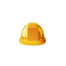 Casco protector industrial en el sitio de construcción, Casco transpirable resistente a golpes de ingeniería de construcción, C