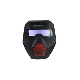 Casco de soldadura Atenuación automática Pantalla ancha ajustable Protección contra radiación Cubierta de soldador a prueba de 