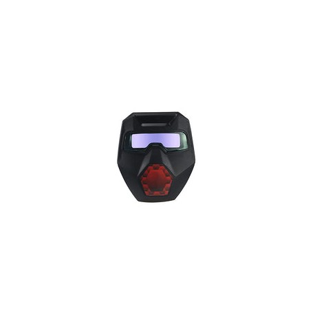 Casco de soldadura Atenuación automática Pantalla ancha ajustable Protección contra radiación Cubierta de soldador a prueba de 