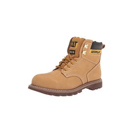 Cat Footwear Botas de trabajo Second Shift con puntera de acero para hombre, Honey, 8.5 Wide