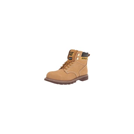 Cat Footwear Botas de trabajo Second Shift con puntera de acero para hombre, Honey, 8.5 Wide
