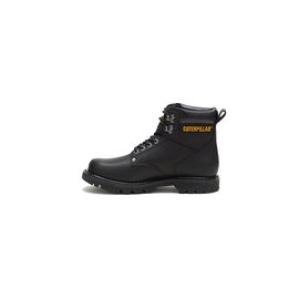 Cat Footwear Second Shift - Botas de trabajo para hombre, Negro, 9 US