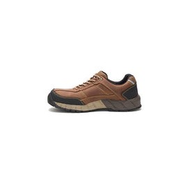 Cat Footwear Streamline - Zapato de Trabajo de Cuero Compuesto para Hombre, Beige Oscuro, 9.5 US