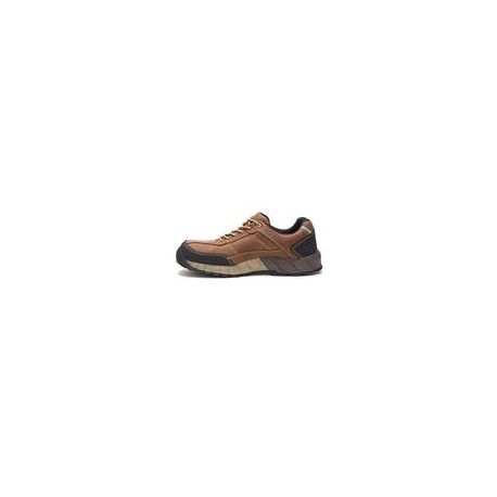 Cat Footwear Streamline - Zapato de Trabajo de Cuero Compuesto para Hombre, Beige Oscuro, 9.5 US