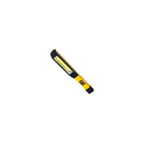 Cat Linterna LED con base magnética de 175 lúmenes con chip incorporado CT1000 (negro/amarillo)