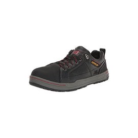 Caterpillar Men's Brode Steel Toe Work Shoe,Black Leather,8.5 M US