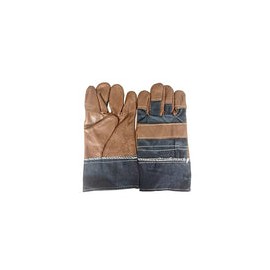 Chaqueta de soldadura Guantes de soldador de cuero duradero resistente al fuego Guantes de soldador de cuero Guantes de segurid
