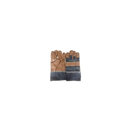 Chaqueta de soldadura Guantes de soldador de cuero duradero resistente al fuego Guantes de soldador de cuero Guantes de segurid