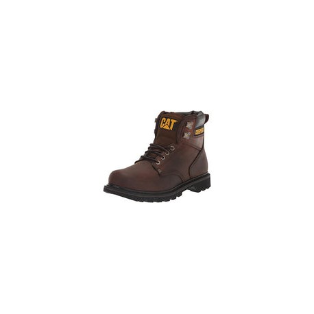 Caterpillar Men's Second Shift Work Boot,Dark Brown,9 M US