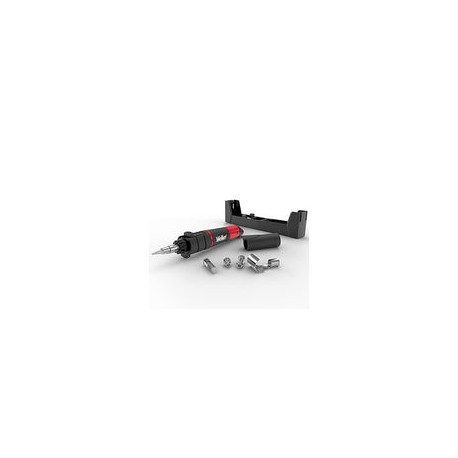 Cautin inalámbrico Weller 25W-75W con kit de herramientas de gas butano