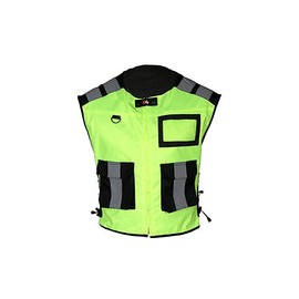 ChoCho Track Chaleco de seguridad de alta visibilidad HIVIZ Motobike chaqueta reflectante de seguridad para motocicleta, forro 