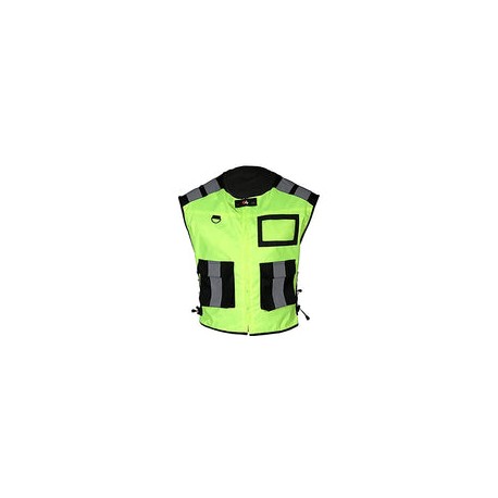 ChoCho Track Chaleco de seguridad de alta visibilidad HIVIZ Motobike chaqueta reflectante de seguridad para motocicleta, forro 