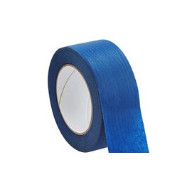 Cinta de pintores azul sin residuos, 5,8 cm, 60 yardas, 1 paquete, fácil de rasgar y extraíble de grado profesional, ideal para