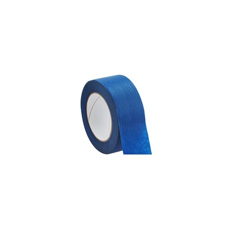 Cinta de pintores azul sin residuos, 5,8 cm, 60 yardas, 1 paquete, fácil de rasgar y extraíble de grado profesional, ideal para
