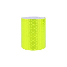 Cinta reflectante de PVC, cinta reflectante de advertencia de seguridad, rollo de cinta de advertencia de 300 cm * 5 cm, adhesi