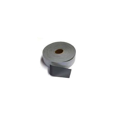 Cinta Reflectante Gris Plata de Alta Visibilidad 100m Ancho 5cm 2" Cinta de Seguridad Reflectiva de Tela Uniformes Chalecos de 