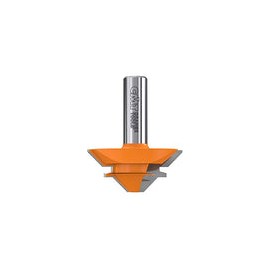 CMT 855.504.11 Broca de inglete de bloqueo, vástago de 1/2 pulgadas, diámetro de 5 cm, punta de carburo