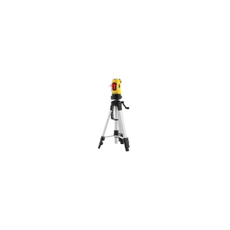 CO-Z Nivel láser con Trípode, kit de Nivelación Automática Combinado con Horizontal / Vertical / Línea Transversal, Juego de He