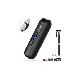 Compresor de aire portátil Mini inflador eléctrico de la bomba para la bicicleta recargable de iones de litio 150 PSI Banco de 