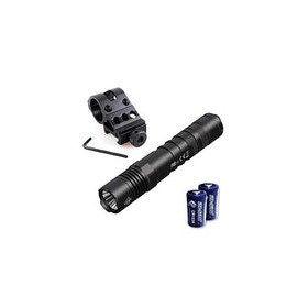 Combo: linterna nitecore p10 v2 -1100 lúmenes -cree xp-l2 v6 led con montaje offset +2 baterías eco-sensa gratuitas