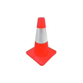 Cono Señalización para Tráfico 45 cm de altura con Reflejante Dogotuls CT3001