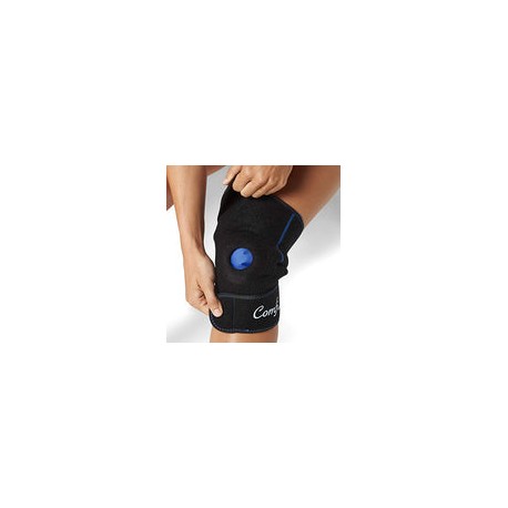 ComfiLife Paquete de hielo para rodilla con envoltura – rodillera – reutilizable – Paquete de gel de terapia caliente y frío – 