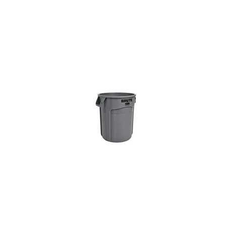Contenedor de basura BRUTE Gris 38 Lts Rubbermaid Commercial