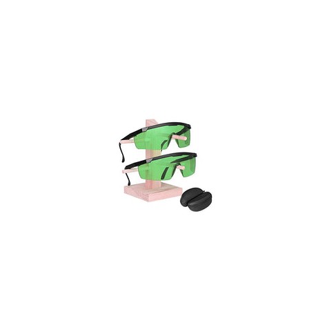 Comgrow Gafas de mejora láser verde, 2 paquetes – Gafas de seguridad de protección ocular para nivel láser verde, herramientas 