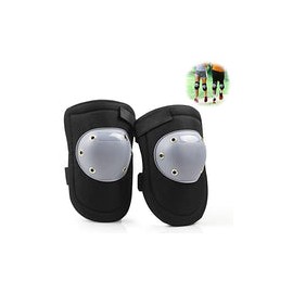 Cómodas rodilleras, rodilleras para hombres, trabajo en el suelo, rodilleras de construcción duradera, rodilleras ajustables, r