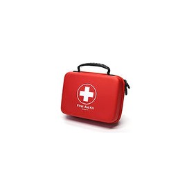 Compact First Aid Kit (228pcs) Designed For Family Emergency Care. Waterproof EVA case&Bag is Ideal for the Car,Home,boat,Schoo