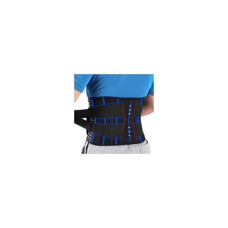 COOFANDY Cinturón de apoyo lumbar para dolor de espalda baja, alivio de la ciática, tirantes antideslizantes para la espalda pa