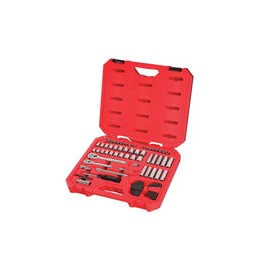 CRAFTSMAN - Juego de herramientas mecánicas, SAE/métrico, unidad de 1/4 pulgadas, 83 piezas (CMMT12021)