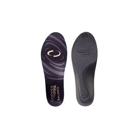 Copper Fit Balance - Plantilla ortopédica con infusión de cobre, color negro pequeño