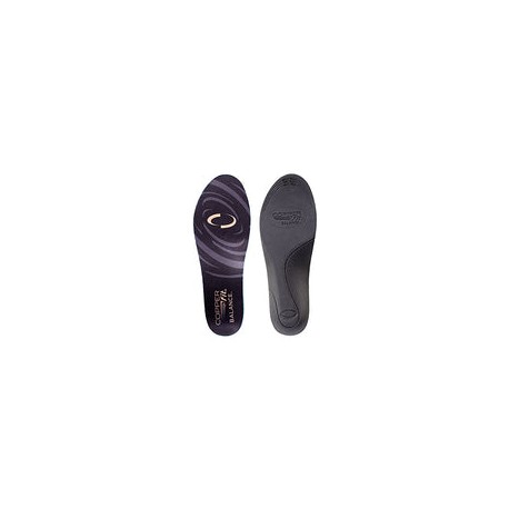 Copper Fit Balance - Plantilla ortopédica con infusión de cobre, color negro pequeño
