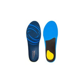 Copper Fit Plantillas de trabajo para hombre, color azul, talla 9-12, Azul / Patchwork, Size 9-12