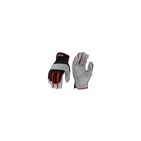 Craftsman 216 Performance Hybrid - Guante de trabajo (piel), color negro