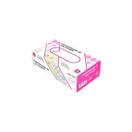 Counter Culture DIY Guantes desechables de nitrilo sin polvo ni látex, color negro, 4 ml, 100 por caja, tamaño mediano