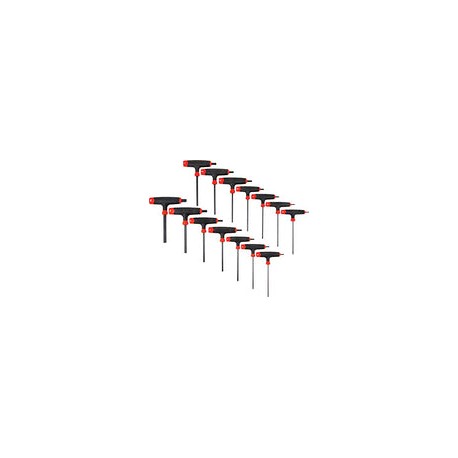 CRAFTSMAN CMHT26001 - Juego de llaves hexagonales con mango en T de 14 llaves