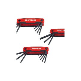 CRAFTSMAN CMHT26004 - Juego de llaves hexagonales (25 llaves, 3 unidades)